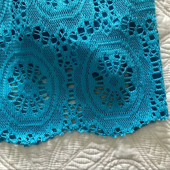 Lilly Pulitzer Emmett Blue Strapless Mini Maxi Dress EUC Size M - Picture 14 of 16